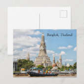 Wat Arun, Bangkok, Thailand Briefkaart (Voorkant / Achterkant)