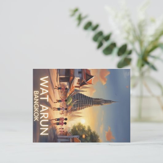 Wat Arun-Briefkaart Briefkaart (Staand voorkant)