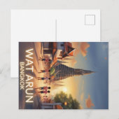 Wat Arun-Briefkaart Briefkaart (Voorkant / Achterkant)