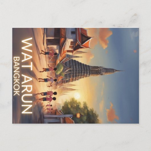 Wat Arun-Briefkaart Briefkaart (Voorkant)