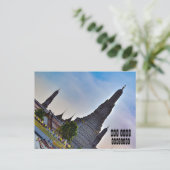 Wat Arun in Bangkok Thailand Briefkaart (Staand voorkant)