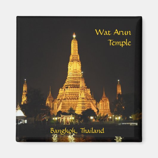 Wat Arun-tempel in Bangkok Magneet (Voorkant)