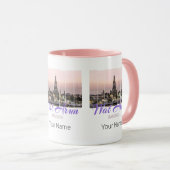 Wat Arun Temple Bangkok Thailand Sunset Souvenir Mok (Voorkant rechts)