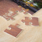 Wat Arun Temple Bangkok Thailand tegen zonsonderga Legpuzzel (Zijkant)