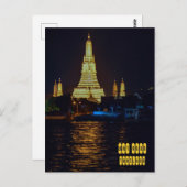 Wat Arun Temple Briefkaart (Voorkant / Achterkant)