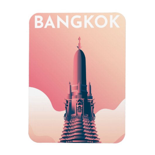 Wat Arun Temple Magneet (Verticaal)