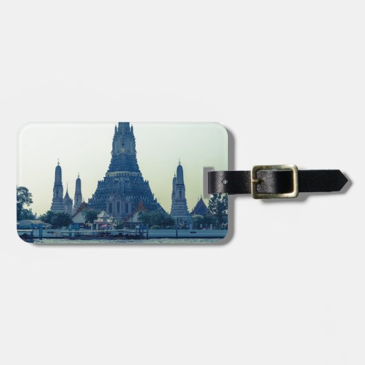Wat Arun temple met de Thaise Bangkok Bagagelabel (Voorkant horizontaal)