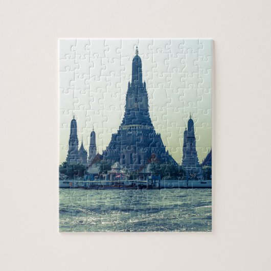 Wat Arun temple met de Thaise Bangkok Legpuzzel (Verticaal)