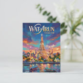 Wat Arun Thailand Briefkaart (Staand voorkant)