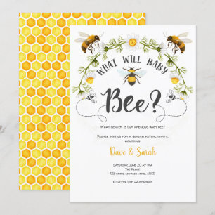 Wat baby zal er gebeuren, bijengeslacht onthullen kaart