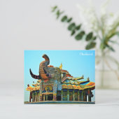Wat Ban Rai, Korat, Thailand Briefkaart (Staand voorkant)