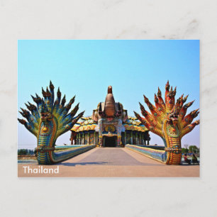 Wat Ban Rai, Korat, Thailand Briefkaart