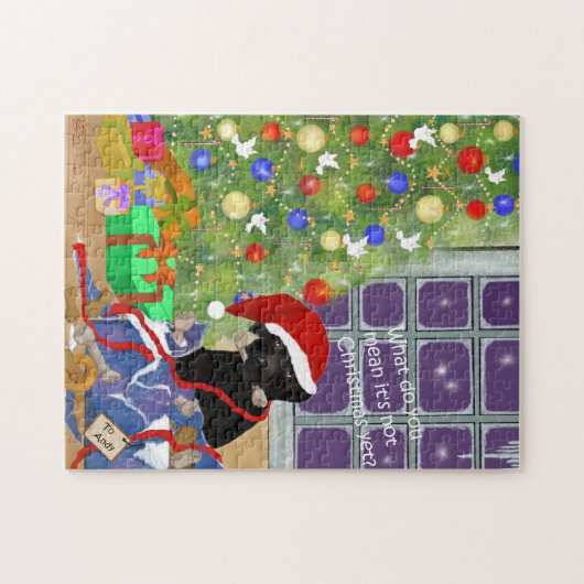 Wat bedoel je dat het nog geen Kerstmis is? Legpuzzel (Horizontaal)