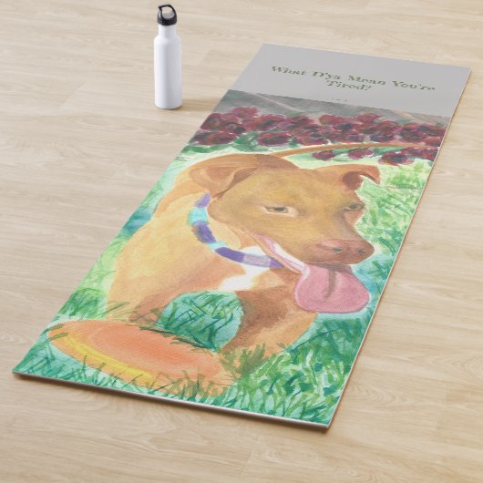 Wat bedoel je met dat je moe bent? Yoga mat (In situ)