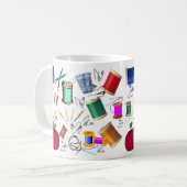 Wat bekijken koffiemok (Voorkant links)