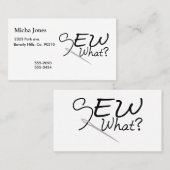 Wat bekijken visitekaartje (Voorkant / Achterkant)