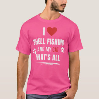 Wat ben ik gek op Shell Vist en mijn kattenkatten T-shirt