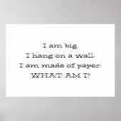 Wat ben ik? poster (Voorkant)