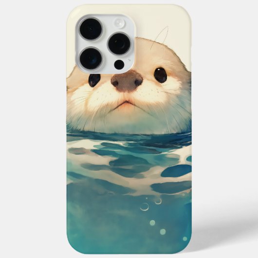 Wat ben je aan het doen Otter? Case-Mate iPhone Case (Achterkant)