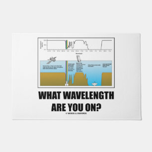 Wat ben je aan het doen? Psyche Geek Humor Deurmat