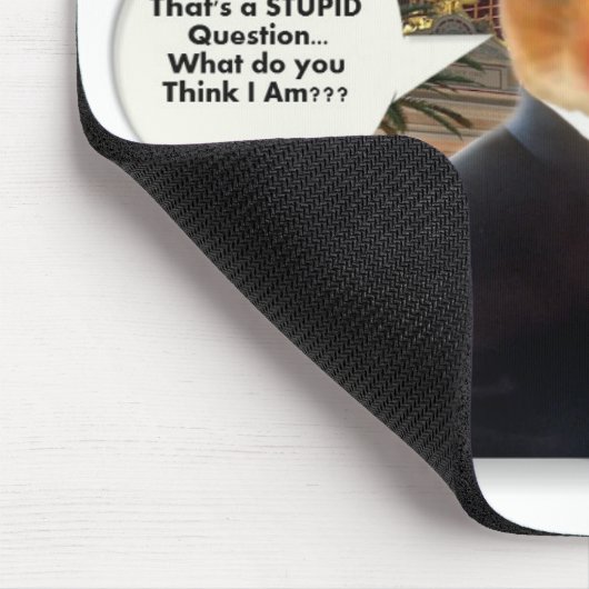 Wat ben je een Man of een muis? Muismat (Hoek)