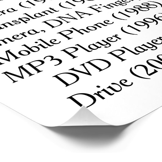 Wat ben je ouder dan poster (Hoek)