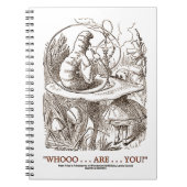 Wat... ben jij? Alice Caterpijler Wonderland Notitieboek (Voorkant)