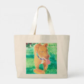 Wat betekent D'ya dat je bent gebonden? Grote Tote Bag (Achterkant)