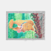 Wat betekent D'ya dat je gekant bent? Fleece Deken (Voorkant (Horizontaal))