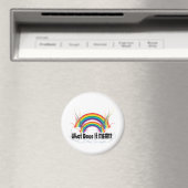 WAT BETEKENT HET? DUBBELE RAINBOW MAGNEET (Insitu (Vaatwasser))