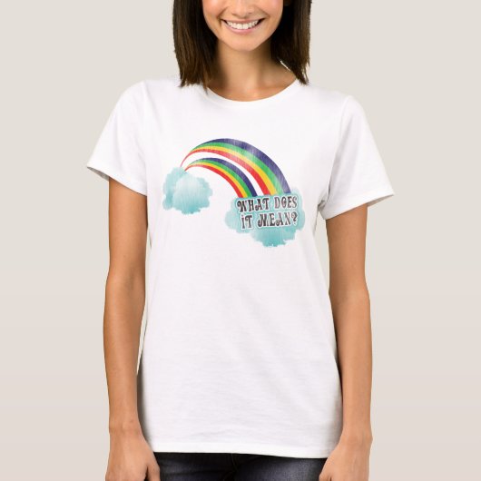WAT BETEKENT HET? T-SHIRT (Voorkant)