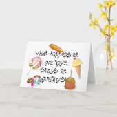 Wat bij de Verblijven van Grampy in Grampy Kaart (Gele Bloem)