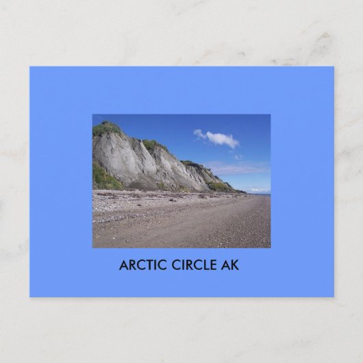 wat blauwdruk, ARCTIC CIRCLE AK Briefkaart (Voorkant)