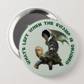 Wat blijft er over als de moeras is getekend? ronde button 4,0 cm (Voorkant /achterkant)