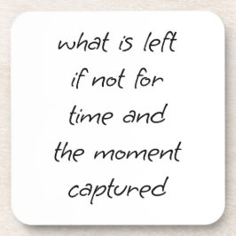 Wat blijft het harde plastic Onderzetter achter