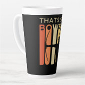 Wat Bowshit Archery Arrow Compound Shoot Gift Latte Mok (Linkerhoek)