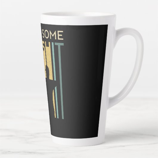 Wat Bowshit Archery Arrow Compound Shoot Gift Latte Mok (Rechts)