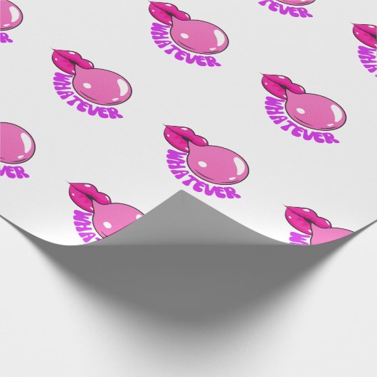 Wat Bubble Gum wrapping papier (Hoek)