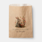 Wat Bunny Easter Wildflower Hoppy Easter Bedankzakje (Voorkant)