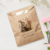 Wat Bunny Easter Wildflower Hoppy Easter Bedankzakje (Gezegeld)