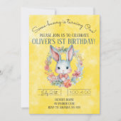 Wat-bunny is het draaien van een konijntje 1e verj kaart (Voorkant)