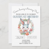 Wat-bunny is het draaien van een konijntje 1e verj kaart (Voorkant)