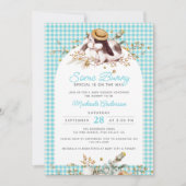 Wat Bunny Special op de weg Bunny Baby shower Kaart (Voorkant)