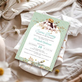 Wat Bunny Special op de weg Bunny Baby shower Kaart