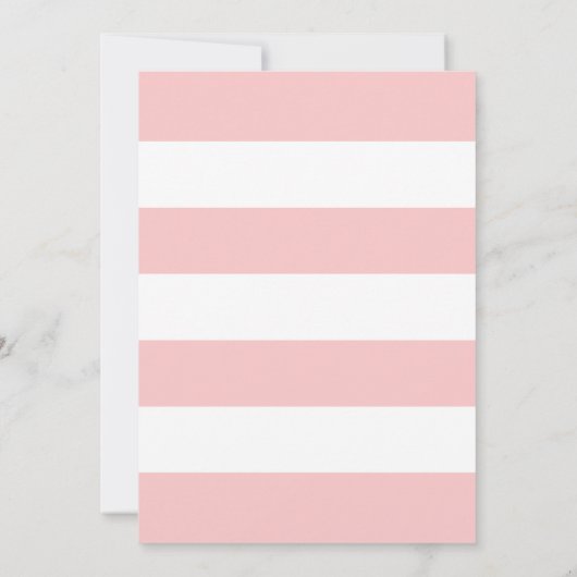 Wat Bunny Spring Baby shower Kaart (Achterkant)