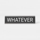 Wat Bureau Naambordje (Voorkant)