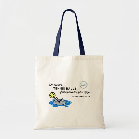 WAT Canvas tas (Voorkant)