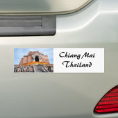 Wat Chedi Luang Bumpersticker (Op auto)
