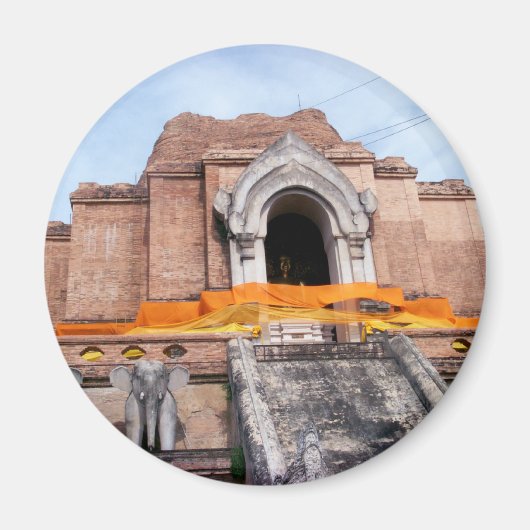 Wat Chedi Luang Magneet (Voorkant)