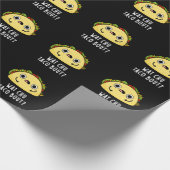 Wat Chu Taco Bout Funny Taco Pun Dark BG Cadeaupapier (Hoek)